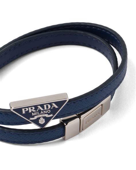 prada mens bracelet|Prada men's necklaces.